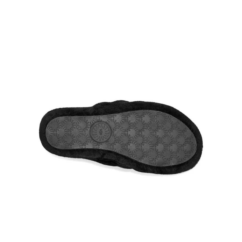 New In Box! UGG- Fluff Yeah Bling Slide - Black - Picture 6 of 10